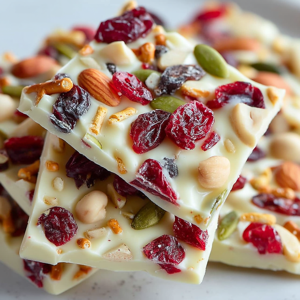 Peanut Butter White Chocolate Bark