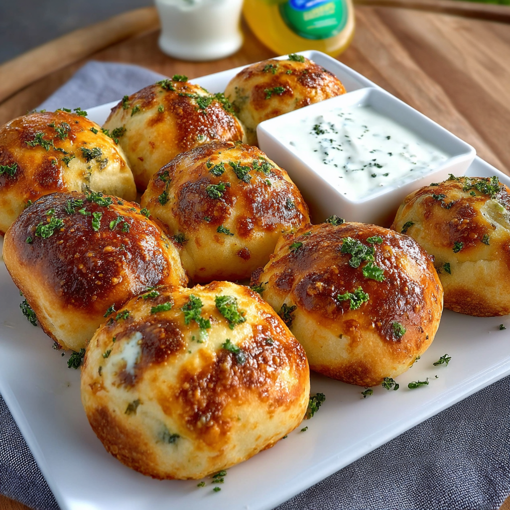 Buffalo Chicken Bombs 