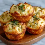 Garlic Rosemary Focaccia Muffins