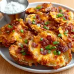 Cheesy Smashed Potatoes
