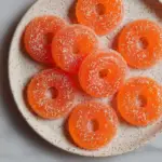 Homemade Peach Ring Gummies {real fruit}