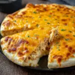 Keto Buffalo Chicken Tortilla Quiche