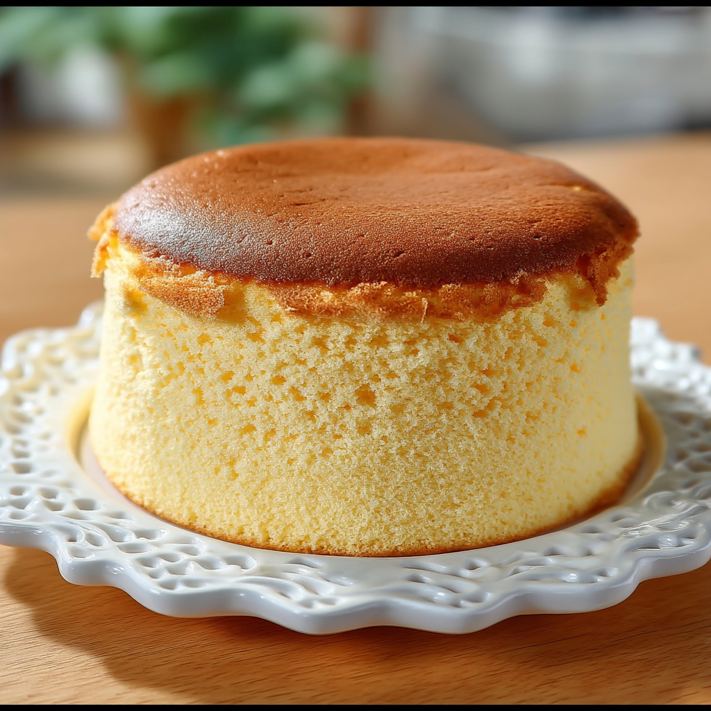 Japanese Cheesecake with Yoghurt