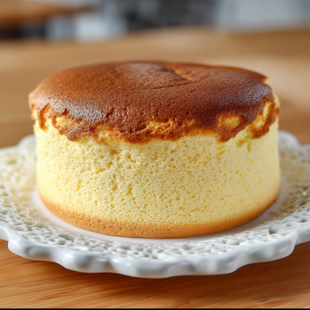 Japanese Cheesecake with Yoghurt