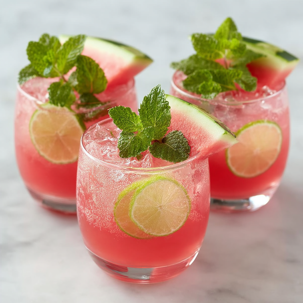 Watermelon Mojito Mocktail