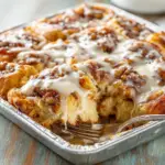 Pumpkin Cinnamon Roll Bake