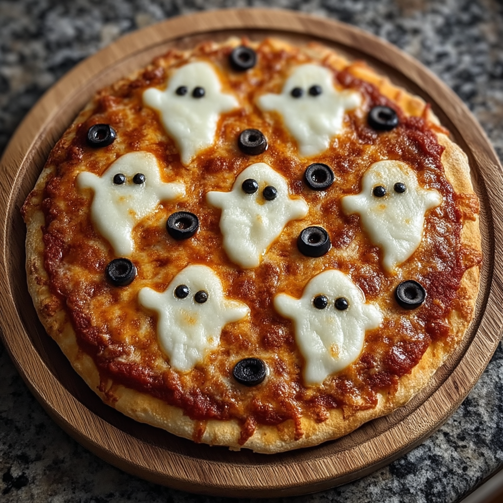 Halloween Ghost Pizza Recipe