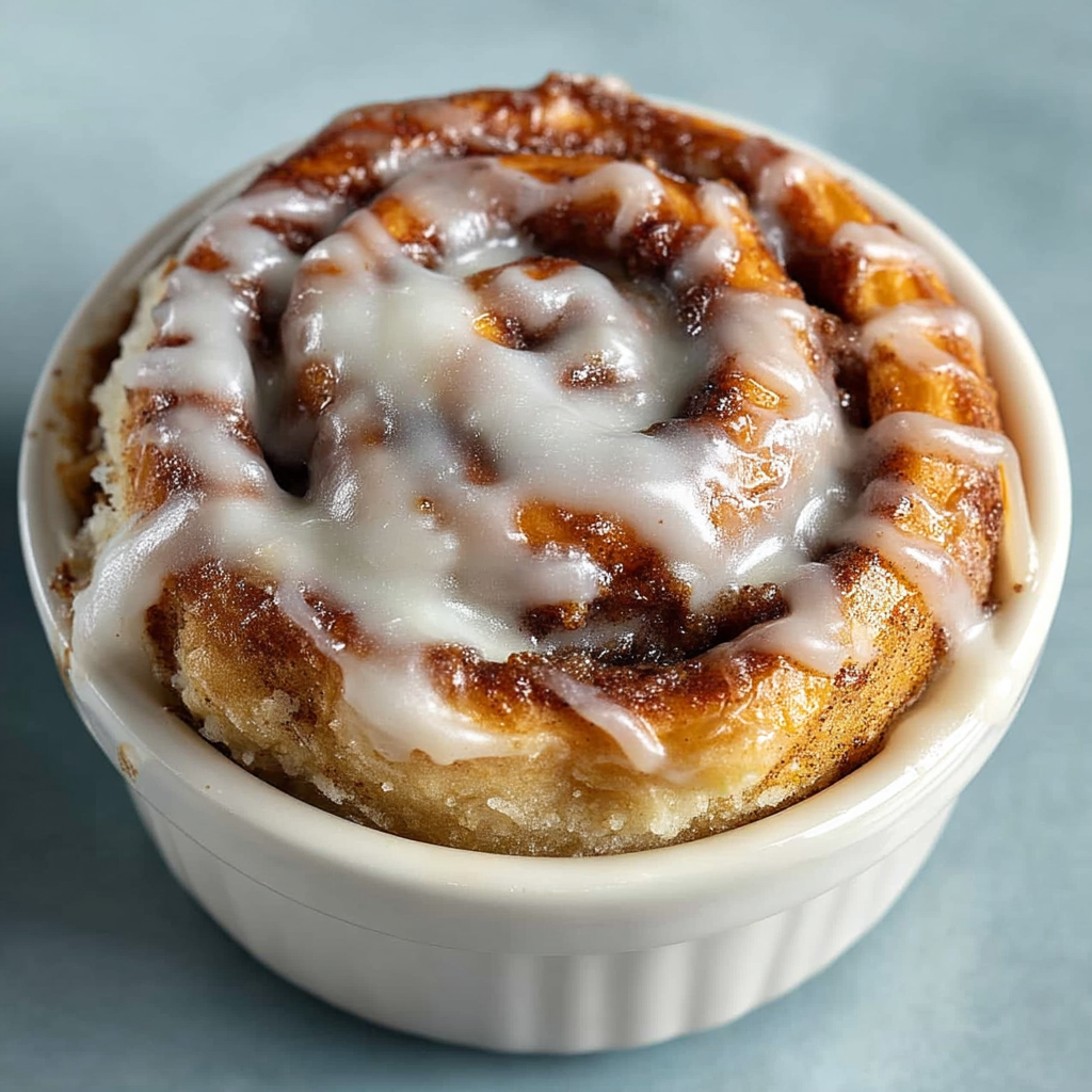 Single Serve Cinnamon Roll