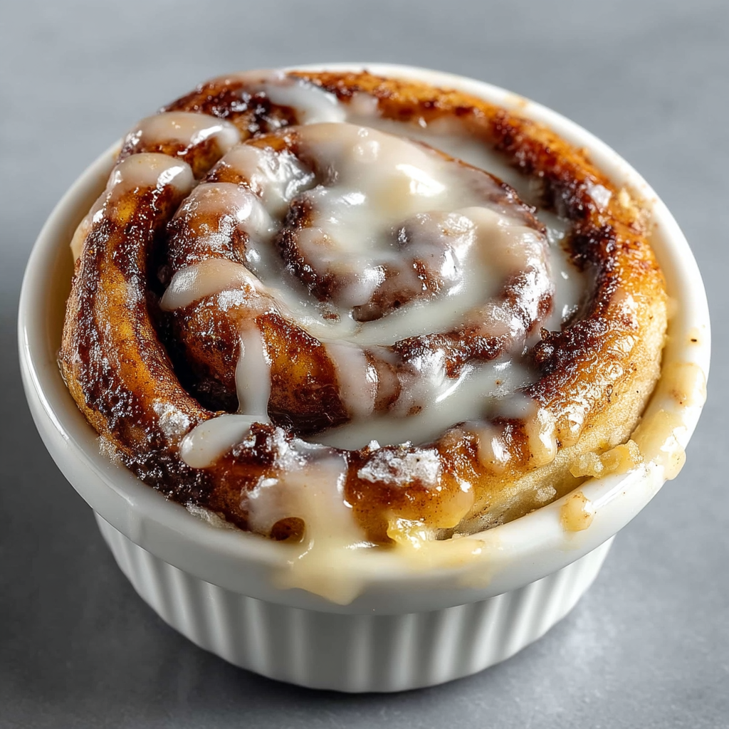 Single Serve Cinnamon Roll