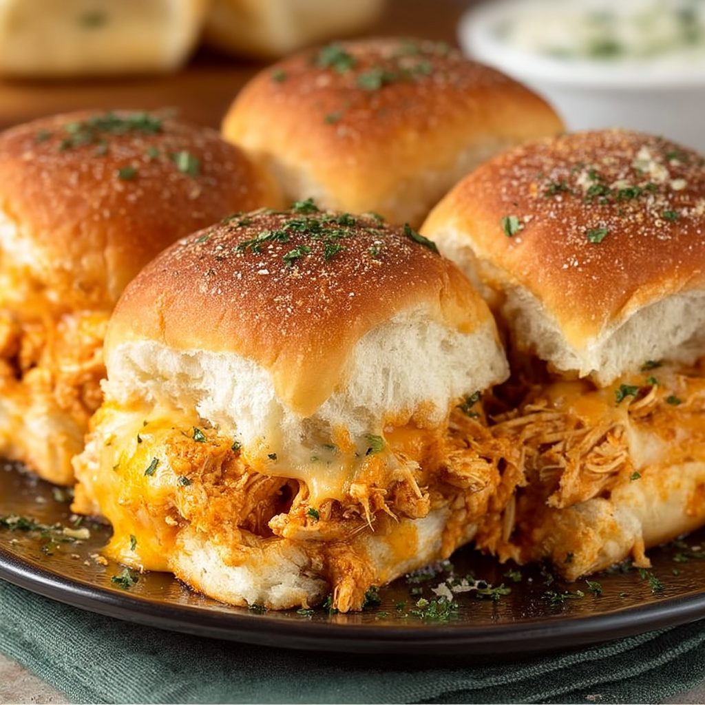 Buffalo Chicken Sliders