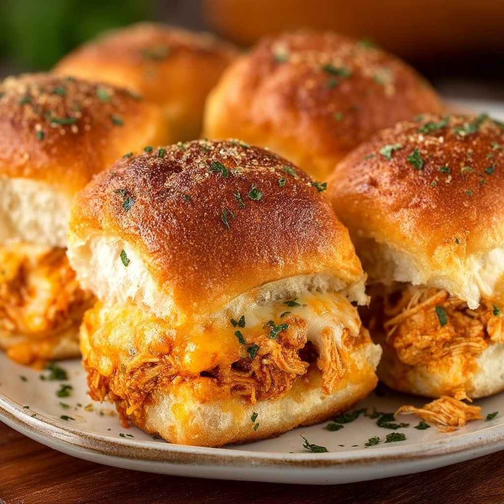 Buffalo Chicken Sliders