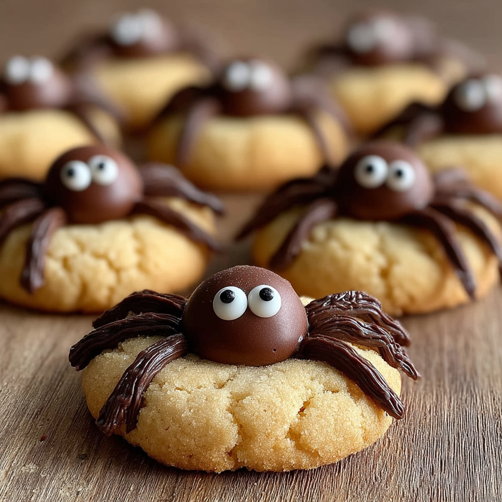 Halloween Spider Cookies