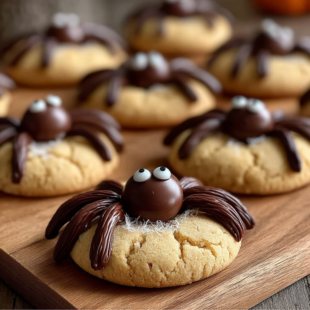 Halloween Spider Cookies