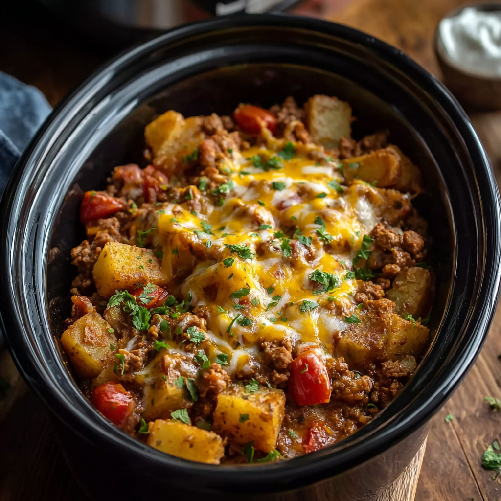 Slow Cooker Cowboy Casserole_01