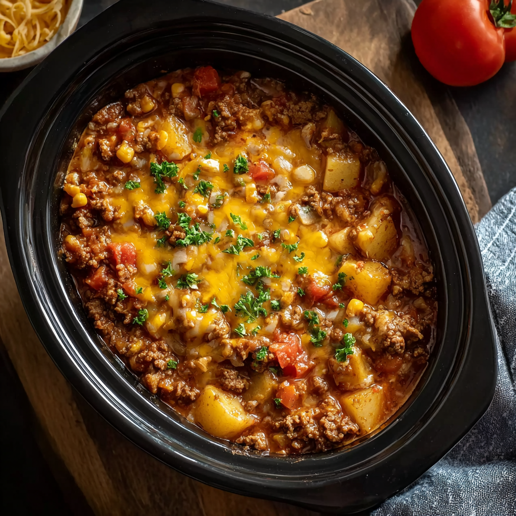Slow Cooker Cowboy Casserole_02