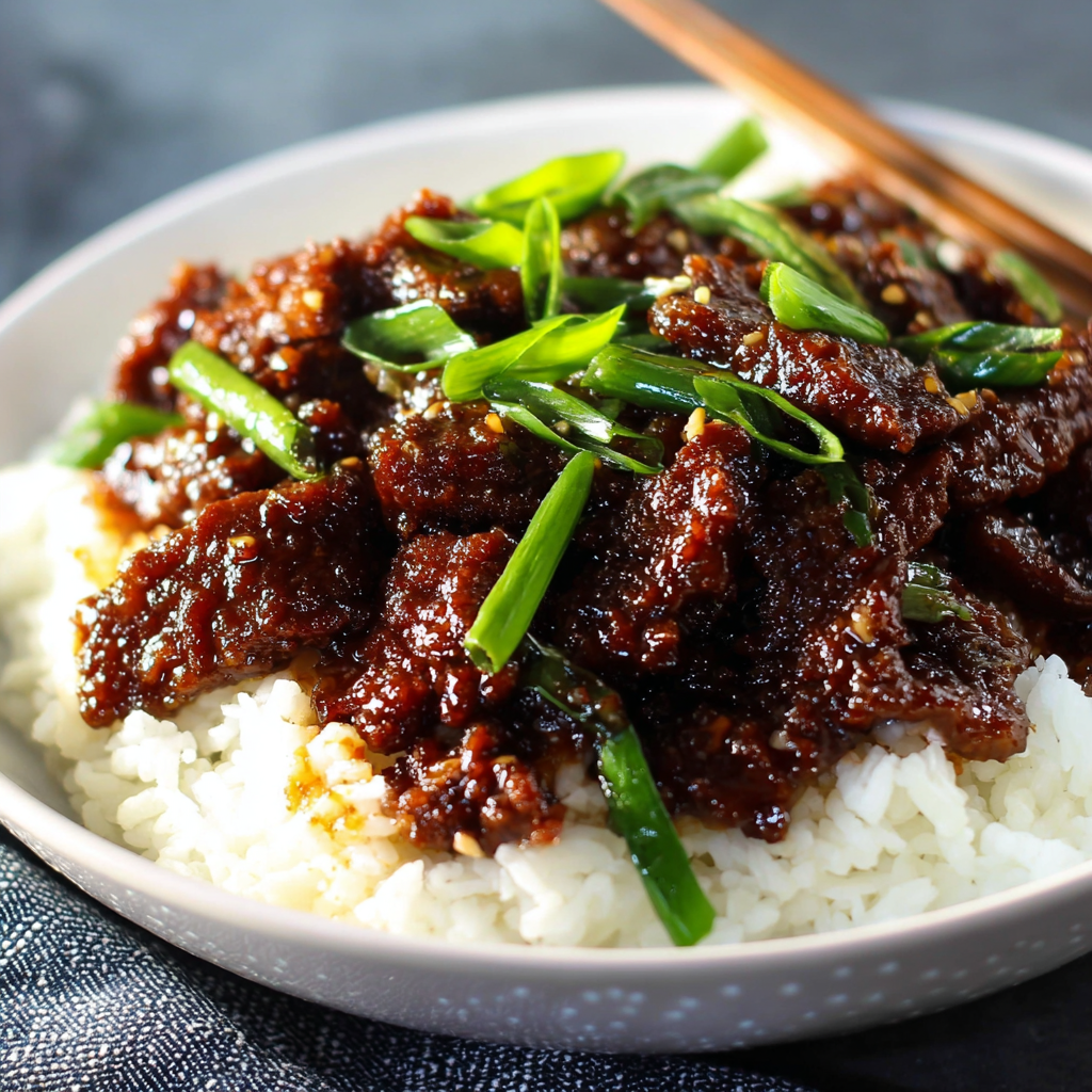 Easy Mongolian Beef (30-Minute Recipe)_02