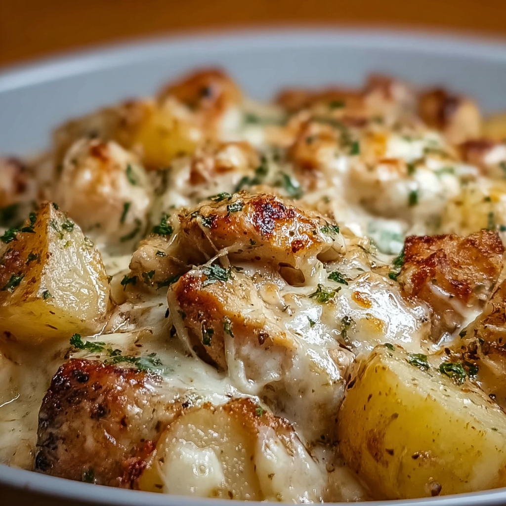 Garlic Parmesan Crockpot Chicken and Potatoes_01