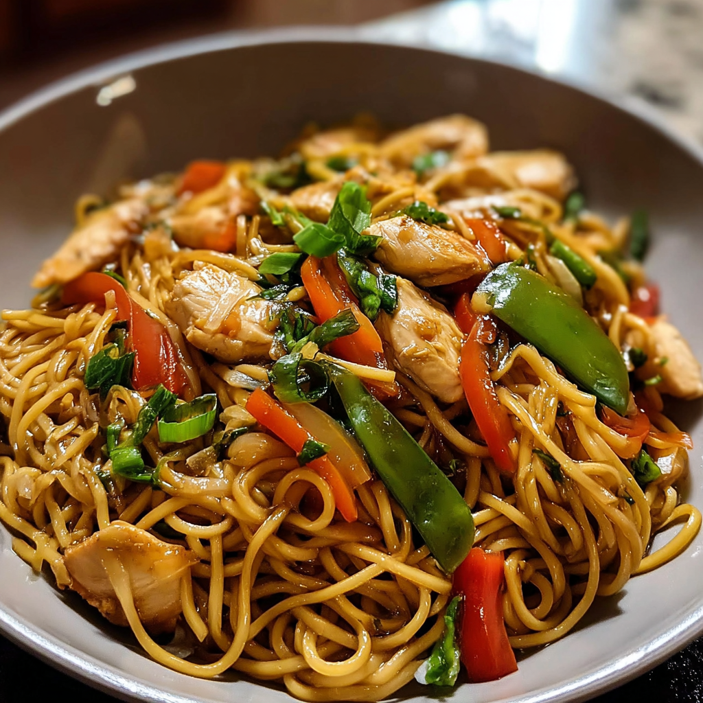 Delicious Chicken Lo Mein Recipe for Easy Meals_03