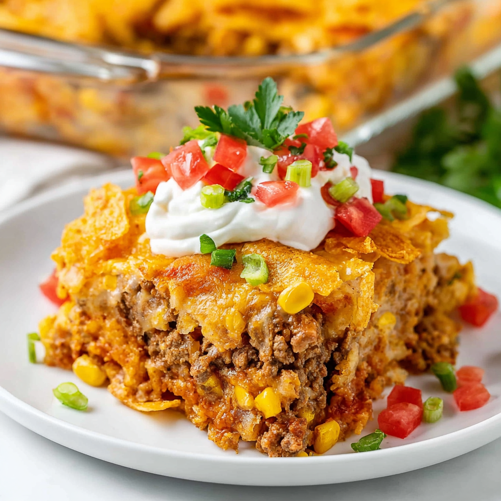 Taco Doritos Casserole