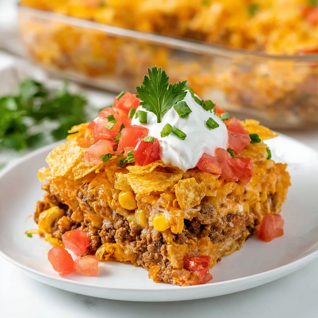 Taco Doritos Casserole