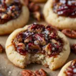 Crumbl Pecan Pie Cookies with Sugar Cookies