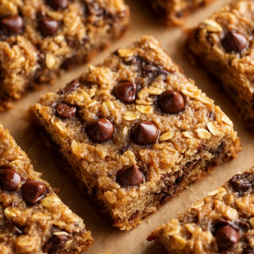 Banana Oat Breakfast Bars