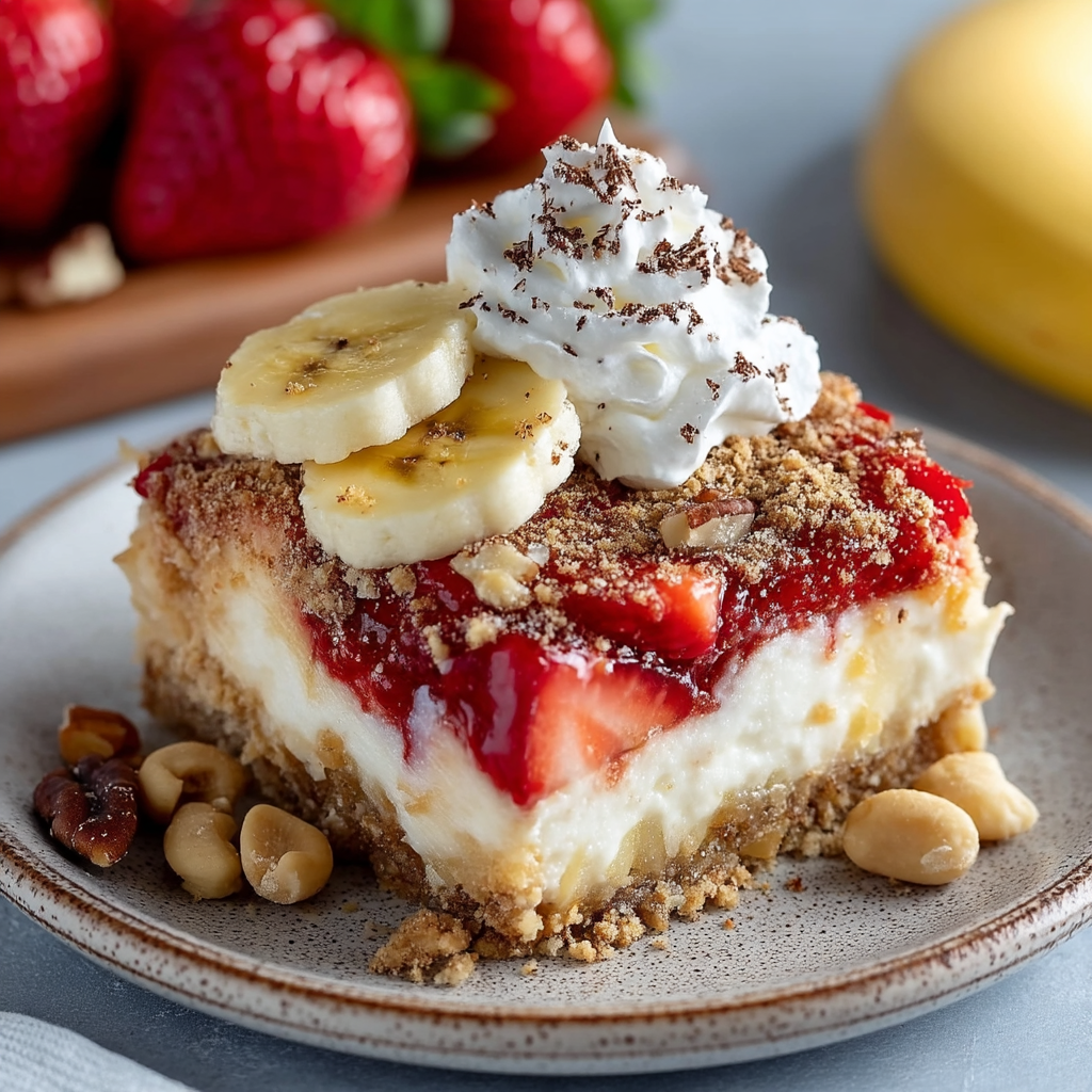 Banana Split Dump Cake Recipe