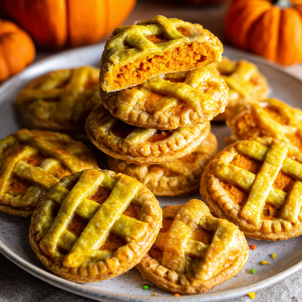 Mini Pumpkin & Feta Pies Recipe