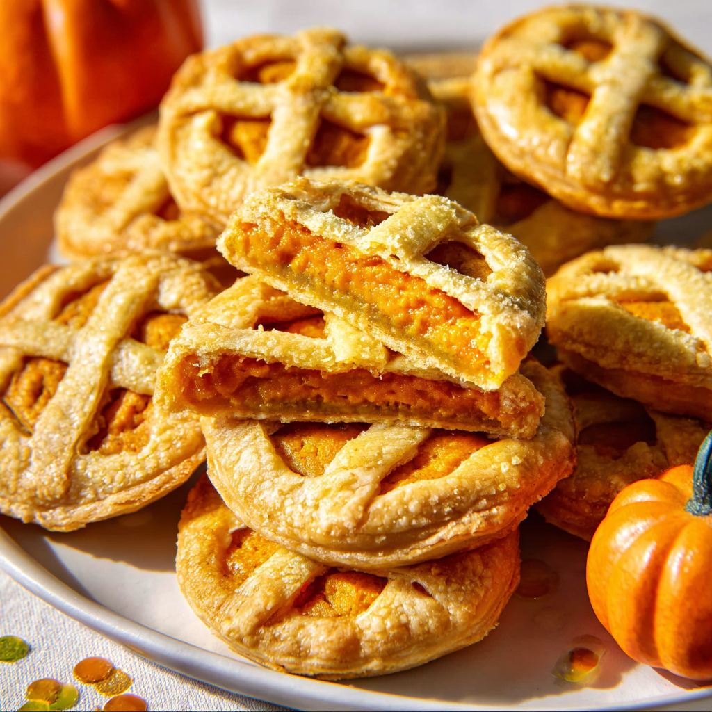 Mini Pumpkin & Feta Pies Recipe
