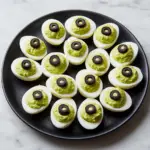 Creepy Deviled Eggs for Halloween