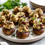 Garlic Stuffed Mushrooms