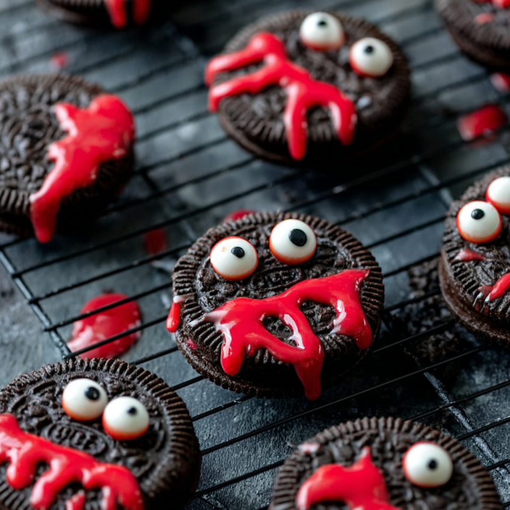 Spooky Halloween Oreos