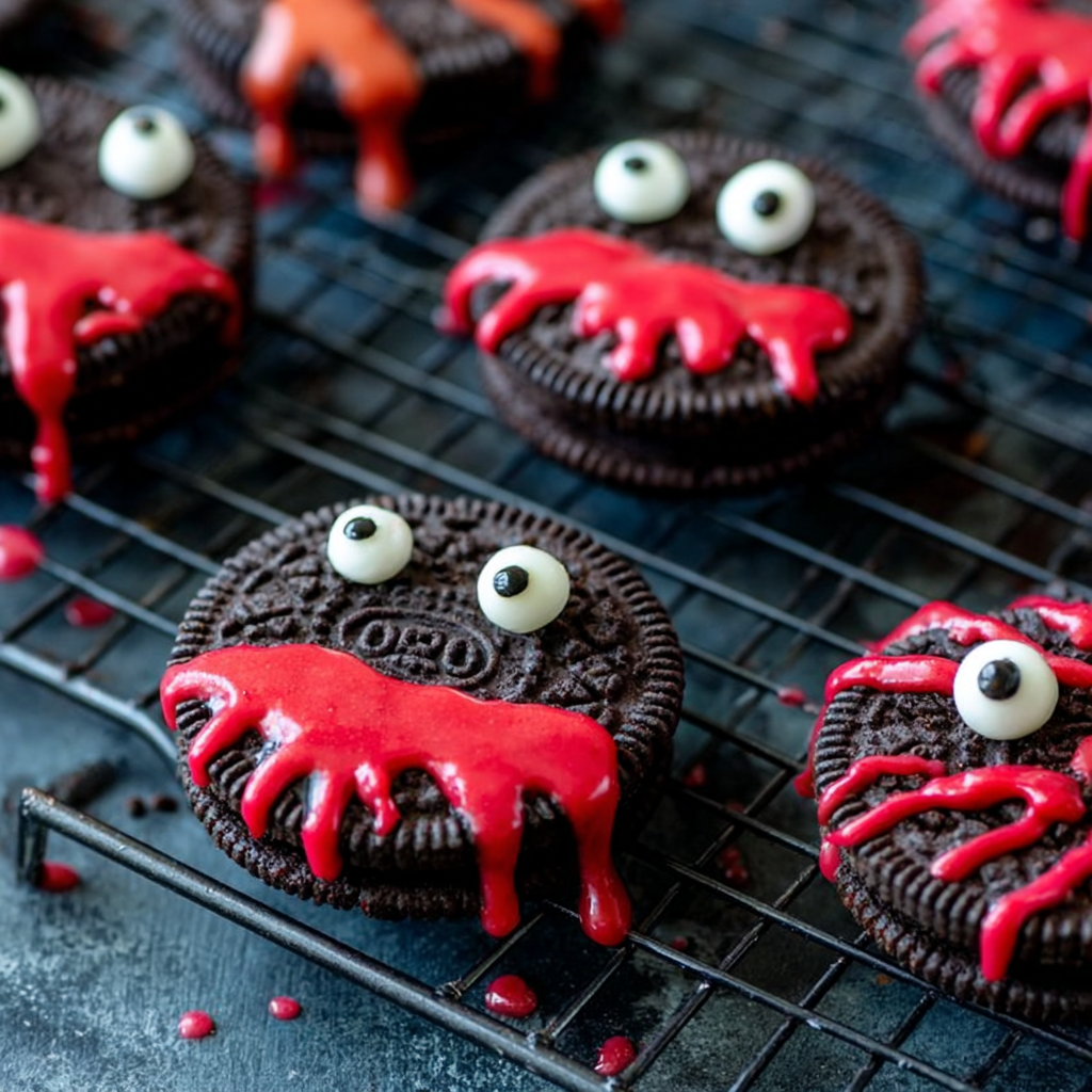Spooky Halloween Oreos