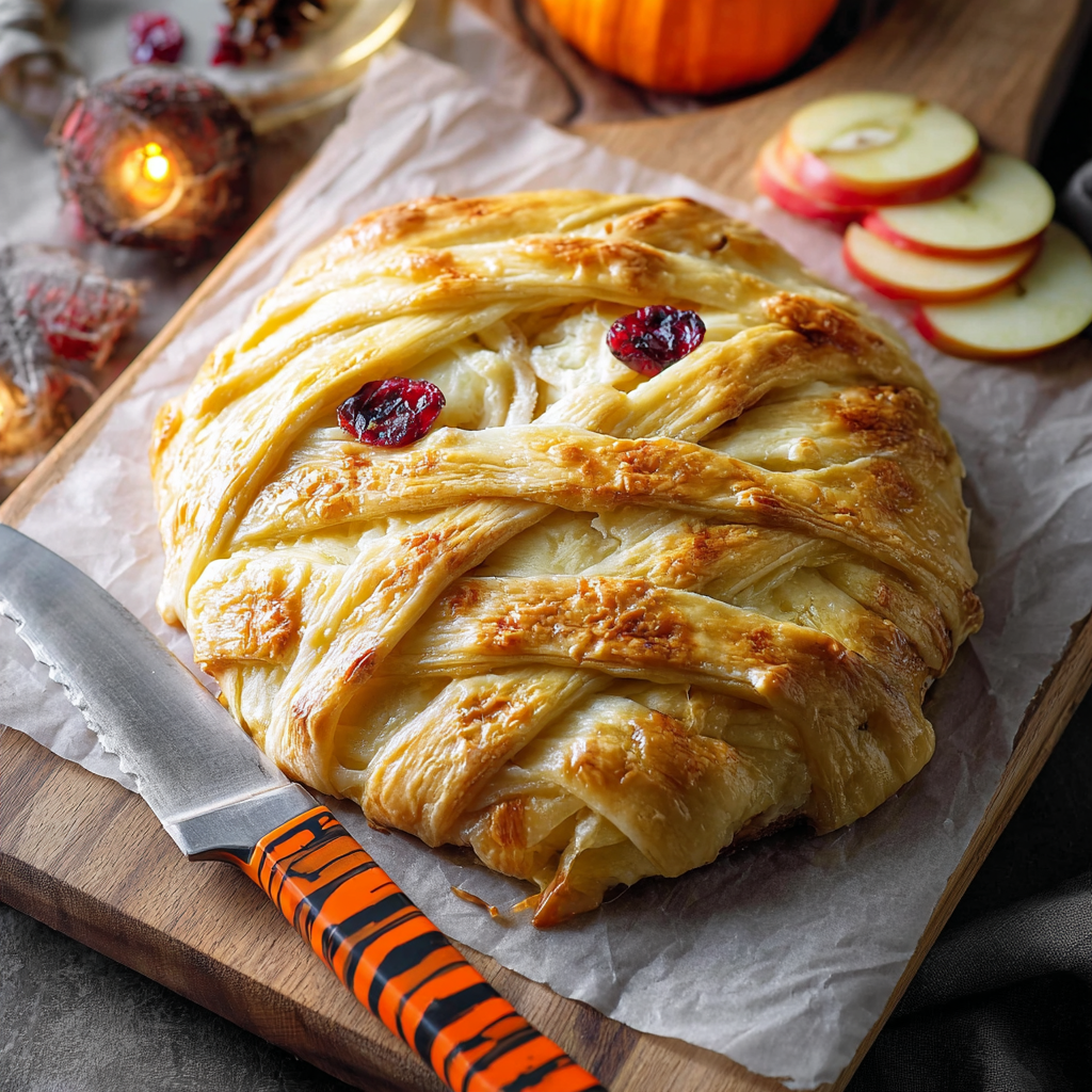 Mummy-Wrapped Brie