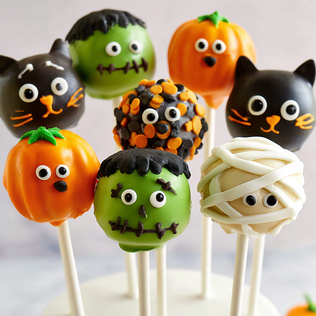 Halloween Cake Pops
