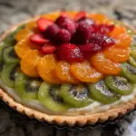 Fresh Fruit Tart with Vanilla Mascarpone Cream