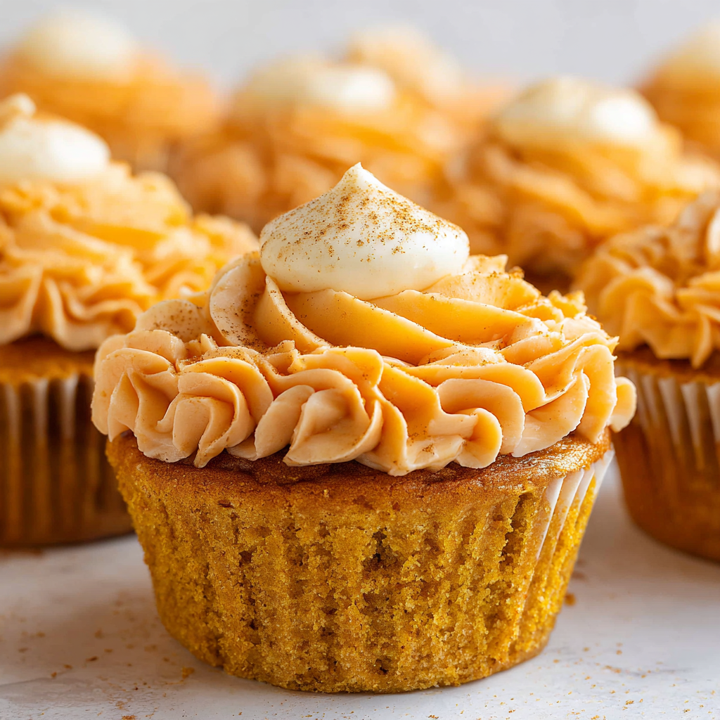 Pumpkin Spice Cupcakes Recipe