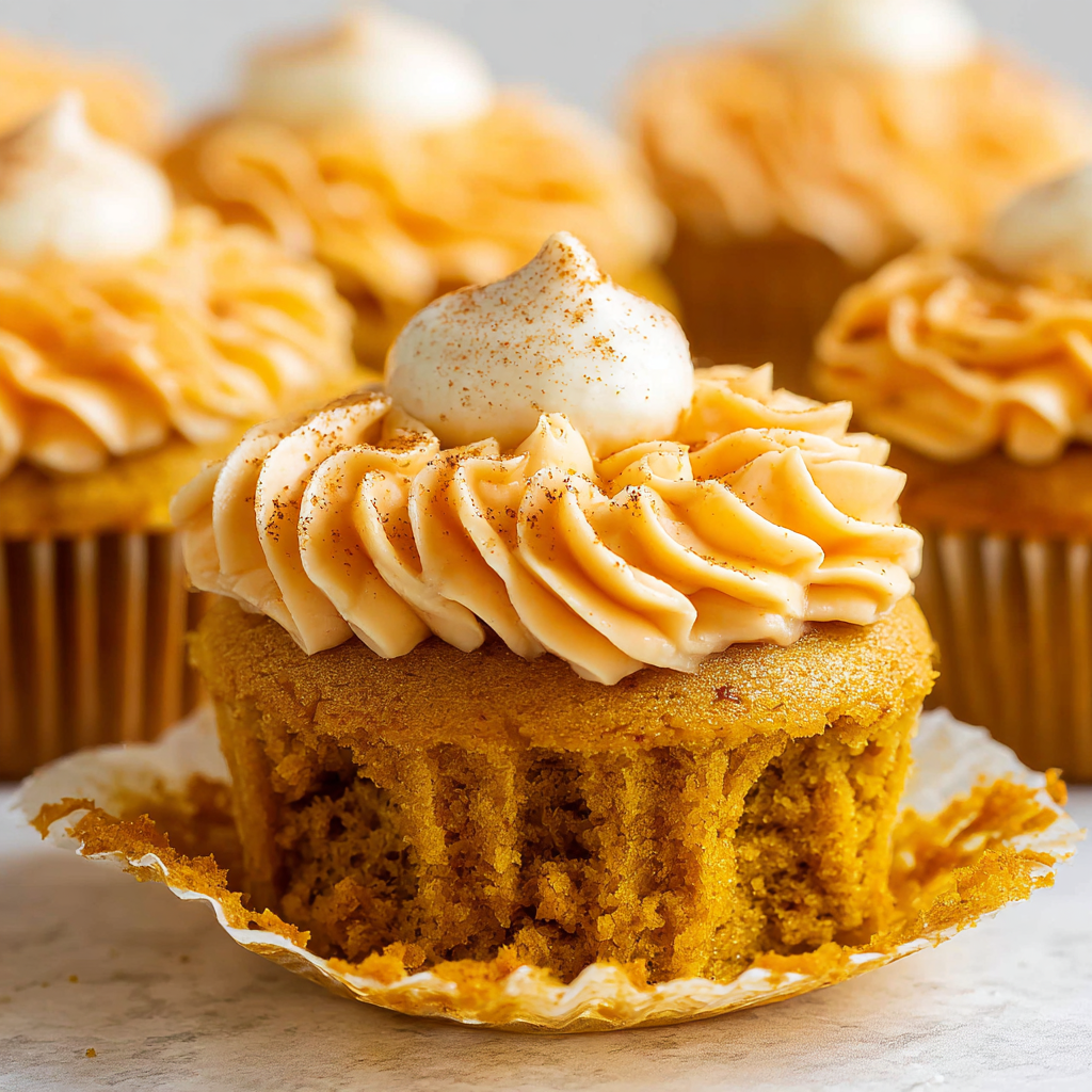 Pumpkin Spice Cupcakes Recipe