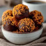 Orange Chocolate Christmas Truffles