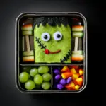 Frankenstein Monster Wrap Lunch