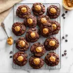 Buckeye Brownie Cookies