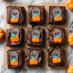 Graveyard Brownies