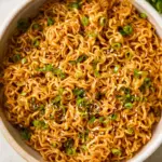 Sesame Garlic Ramen Noodles