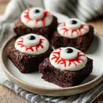 Eyeball Brownie Bites