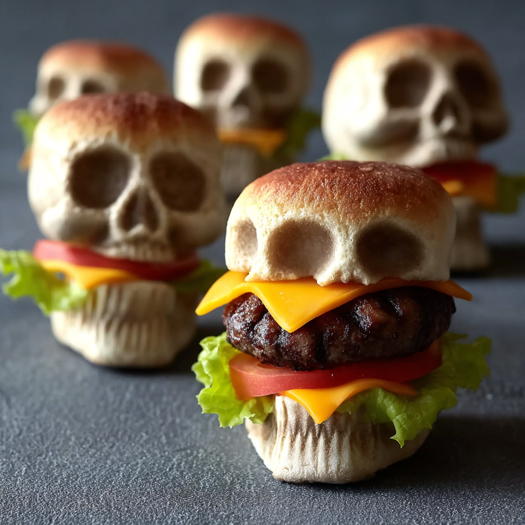 Cheeseburger Skulls