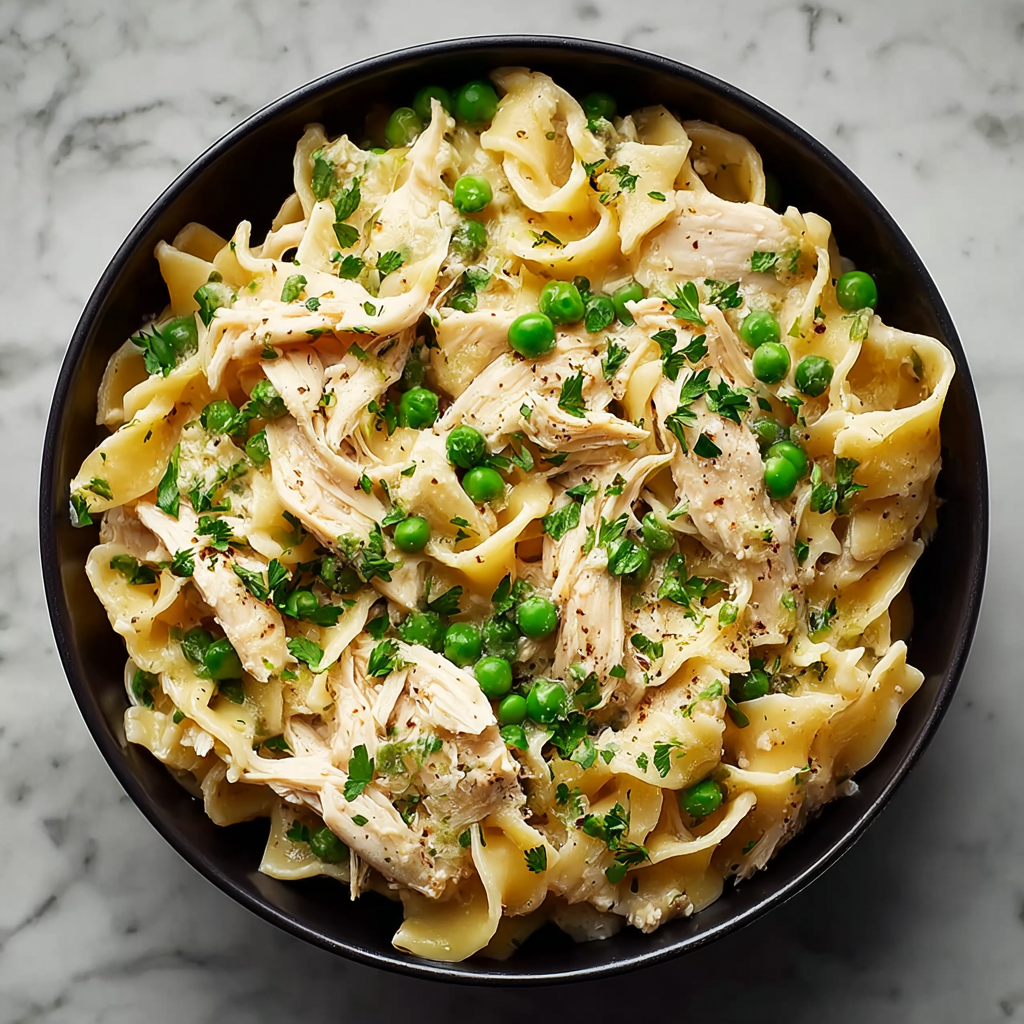 One Pot Chicken and Noodles