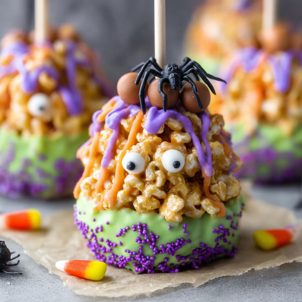 Halloween Popcorn Balls Recipe