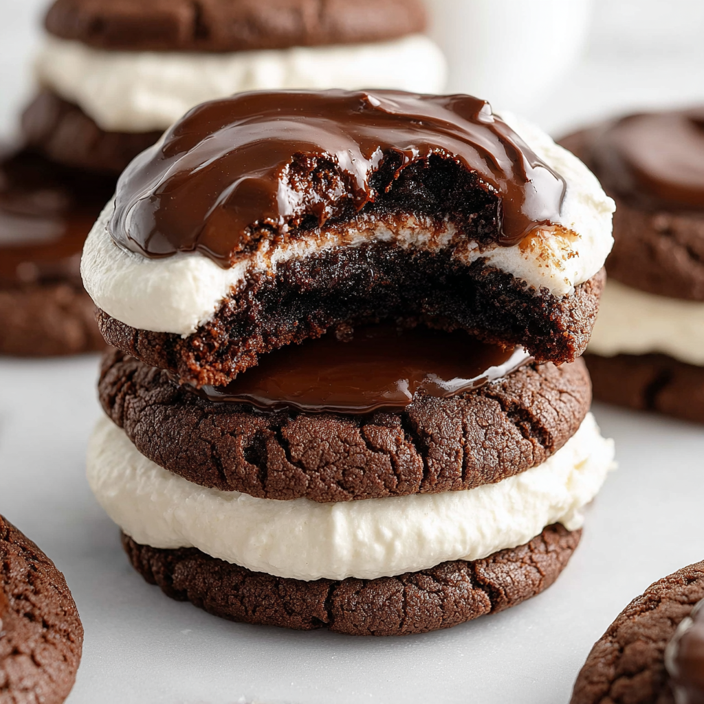 Hostess Cupcake Cookies