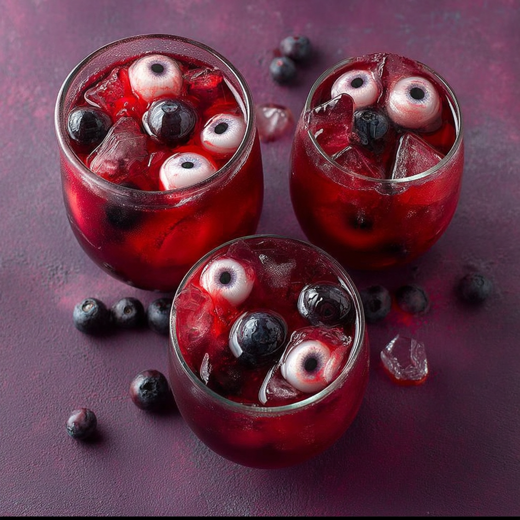 Bloody Eyeball Cocktails