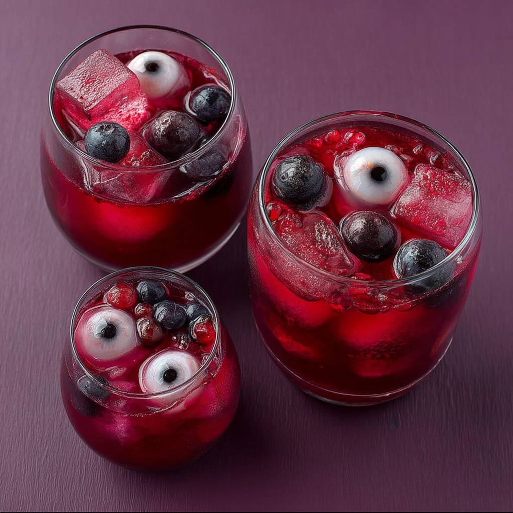 Bloody Eyeball Cocktails